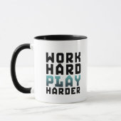 Harder gamers werken Mok (Links)