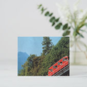 Harder Kulm Funicular Railway, Interlaken 1 Briefkaart (Staand voorkant)