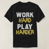 Harder spel werken t-shirt (Design voorkant)