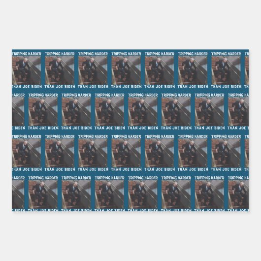 Harder struikelen dan Joe Biden Inpakpapier Vel (Voorkant 3)