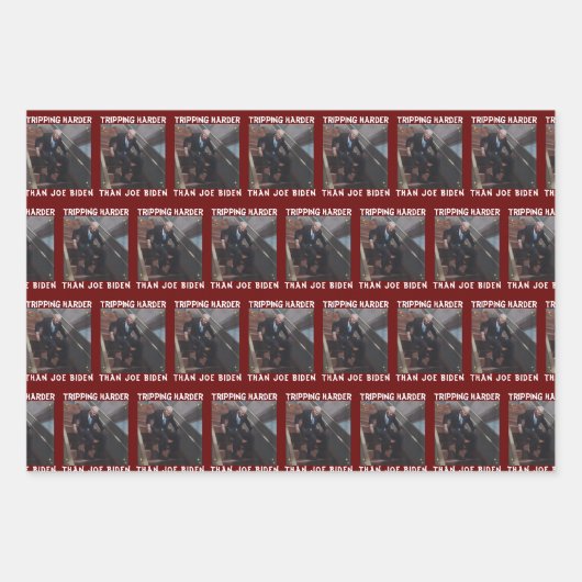 Harder struikelen dan Joe Biden Inpakpapier Vel (Voorkant 2)