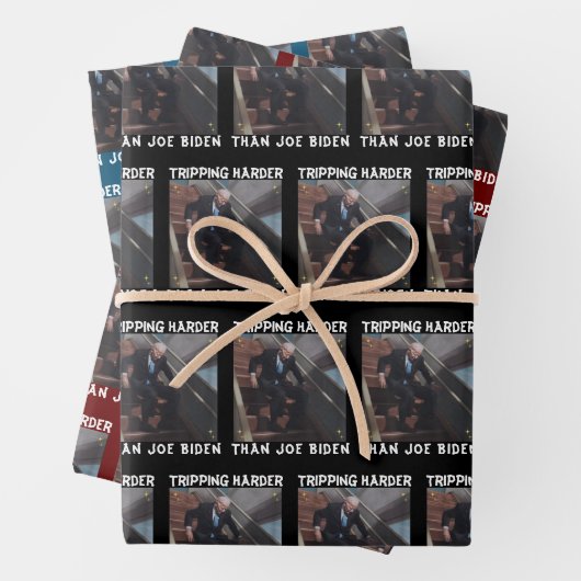 Harder struikelen dan Joe Biden Inpakpapier Vel (In situ)