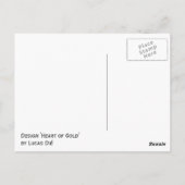 Harder van goud briefkaart (Achterkant)