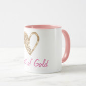 Harder van goud mok (Voorkant rechts)