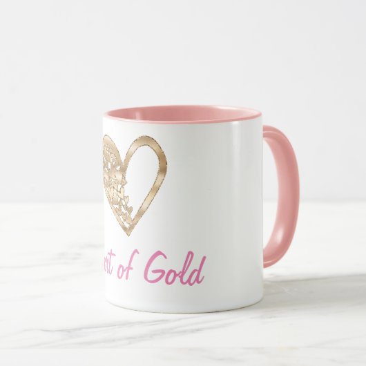 Harder van goud mok (Voorkant rechts)