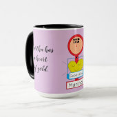 Harder van goud mok (Voorkant links)