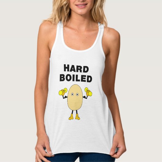 hardgekookte bodybuilder tanktop (Voorkant)