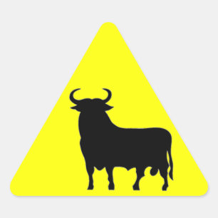 HARDHATZ DRIEHOEK STICKER