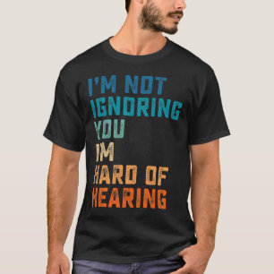  hardhorend ASL gebarentaal doof weg T-shirt