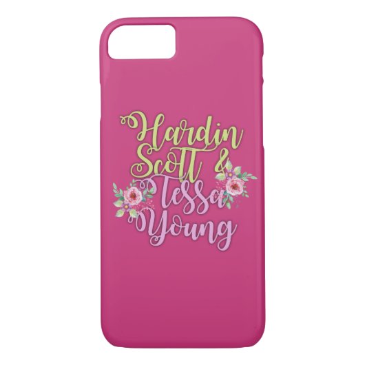 Hardin Scott & Tessa Young Floral Case-Mate iPhone Case (Achterkant)
