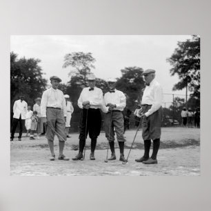 Harding Golf Foroof, jaren 20 Poster