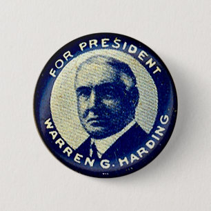 Harding voor President - Button