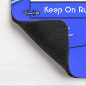 Hardloop Blauwe Top Muismat (Hoek)