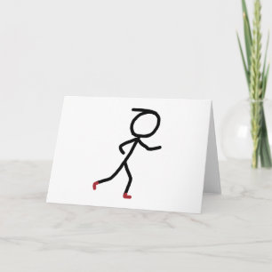 Hardloop Stickman Kaart