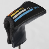 Hardloopafstanden I - 5K 10K 13.1 26.2 Marathoner Golfheadcover (3/4 voorkant)