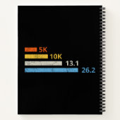 Hardloopafstanden I - 5K 10K 13.1 26.2 Marathoner Notitieboek (Achterkant)