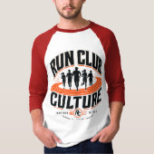 Hardloopclub Hardloopteam baan T-shirt (Voorkant)