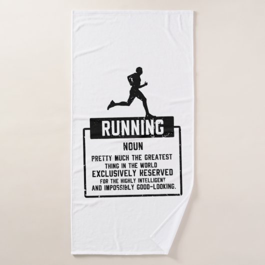 Hardloopdefinitie Badhanddoek (Badhanddoek)