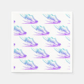 Hardloopschoenen Runner Jogger Verjaardagsfeest Servet (Voorkant)