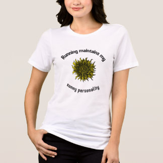 Hardlopen behoudt mijn zonnige persoonlijkheid T-S Tri-Blend Shirt