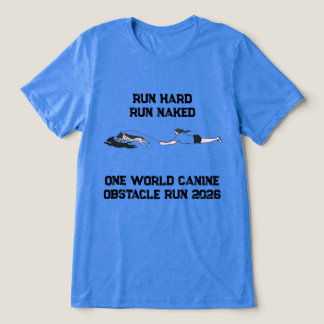Hardlopen Hardlopen Naakt 2026 Tri-Blend Shirt