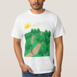 Hardlopen in de buitenlucht t-shirt
