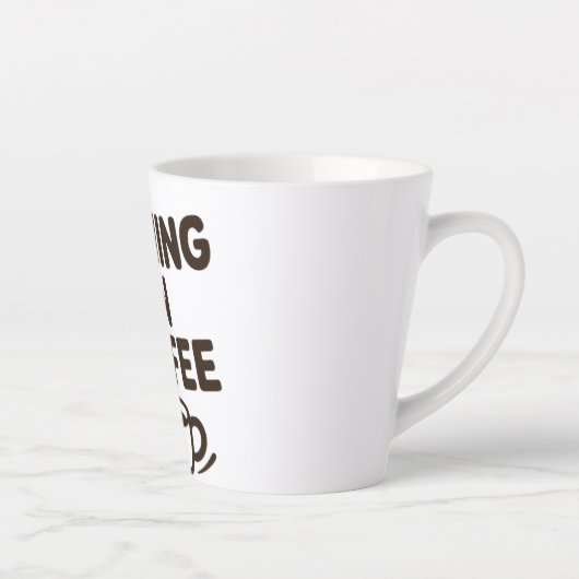 Hardlopen op Koffie & Deadlines - Grappige Mok (Rechts)
