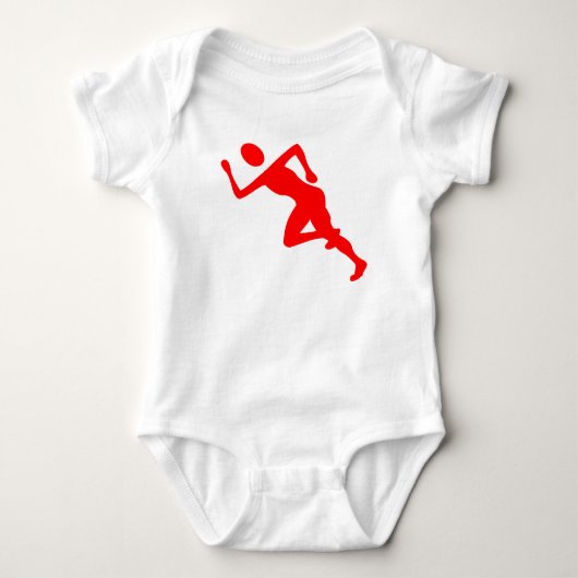 Hardlopen - Rood Romper (Voorkant)