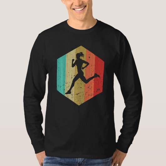 Hardlopen Runner Marathon  Retro Run Sport 7 T-shirt (Voorkant)