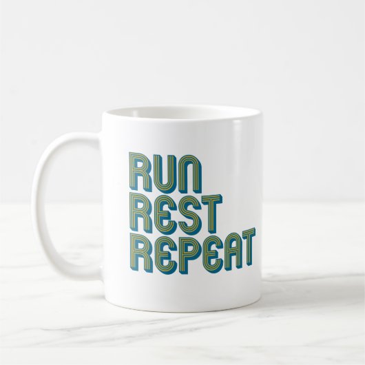 Hardlopen Rust Herhalen Koffiemok (Links)