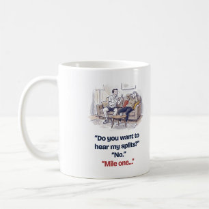 Hardlopen Secret Santa-cadeau: Wil je mijn tijden Koffiemok
