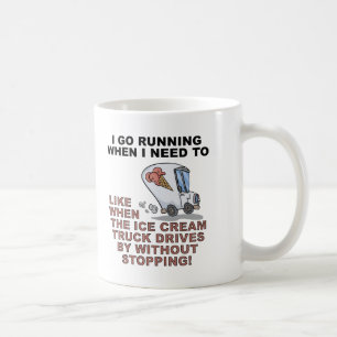Hardlopen Voor Ijsje Grappige Mok