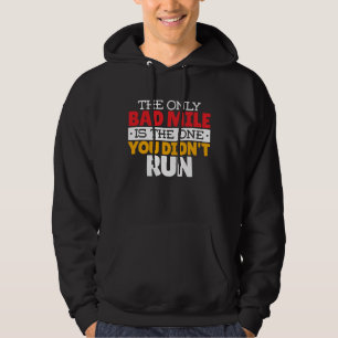 Hardloper - Grappige slechte kilometer hardloop ci Hoodie
