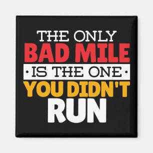 Hardloper - Grappige slechte kilometer hardloop ci Magneet