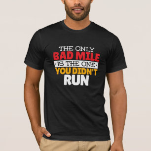 Hardloper - Grappige slechte kilometer hardloop ci T-shirt