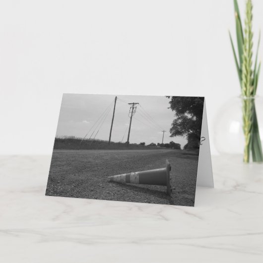 '"Hardly Working" Sneldengidskaart' Kaart (Voorkant)