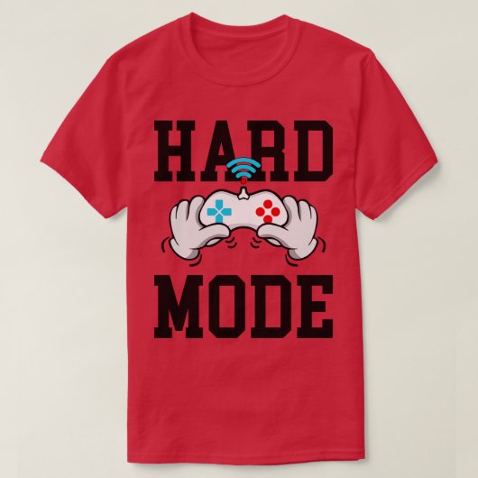HARDMODE GAMERS LIFE EDITION T-SHIRT (Design voorkant)