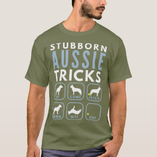 Hardnekkige Australische vee hond trucs - Hond T-shirt