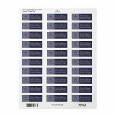 Hardnekkige Paarse Fleur de Lis Silver Vlinder Etiket (Full Sheet)