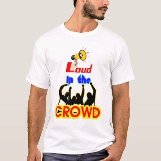 Hardop in de Menigte, Staan Uit Streetwear T-Shirt