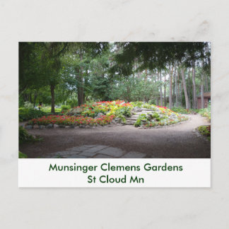 Hardscape Munsinger Garden St Cloud MN Briefkaart