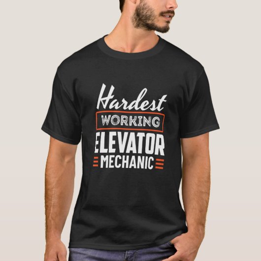 Hardste werktuigkundige technicus Appar T-shirt (Voorkant)