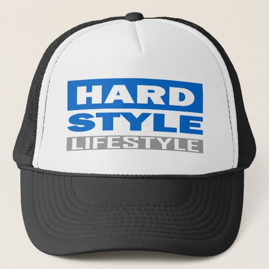 Hardstyle lifestyle-ontwerp trucker pet (Voorkant)