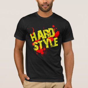 Hardstyle Spletters verf T-shirt