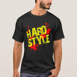 Hardstyle Spletters verf T-shirt