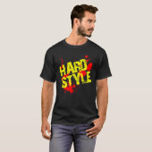 Hardstyle Spletters verf T-shirt (Voorkant volledig)