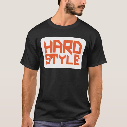 Hardstyle Square T-shirt (Voorkant)