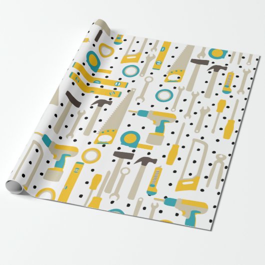 Hardware- en constructietools — Verpakkingspapier Cadeaupapier (Uitgerold)