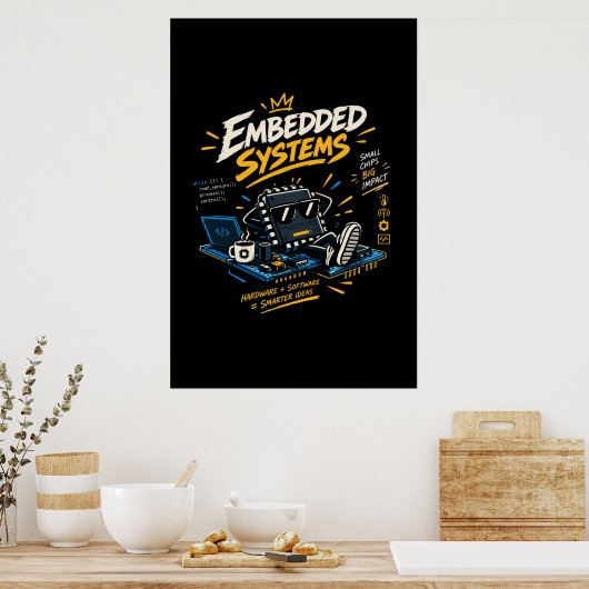 Hardware- en software-engineering voor embedded sy poster (Keuken)
