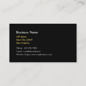 Hardware Engineer IT Specialist Visitekaartje (Achterkant)